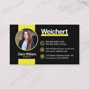 Weichert Realtors Phantastisch Business Card Visitenkarte