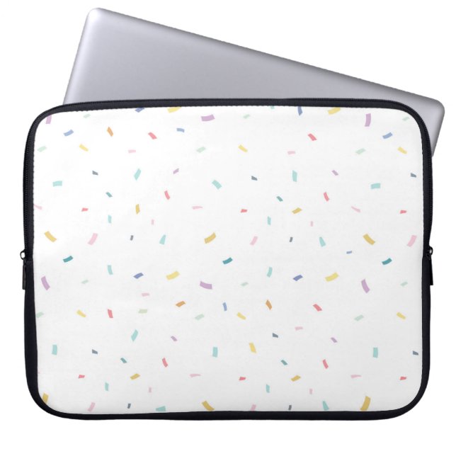 Weiches Aquarellmuster Laptopschutzhülle (Vorderseite)