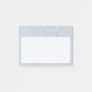 Weiches Blau-Pergament-Look Post-it Klebezettel