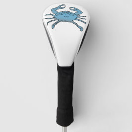 Weiches blaues Krabben Golf Headcover