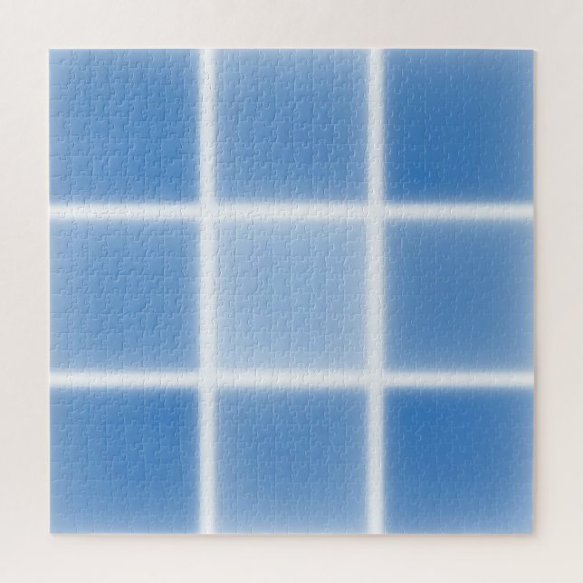 Weiches Blaues Rasterfliesenmuster (Vertikal)