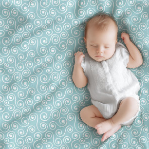 Weiches Boho-Decke Pastell-Regenbogen Baby Kuschel Fleecedecke