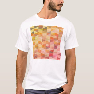 Weiches Dreieck-Geometrisches Muster T-Shirt