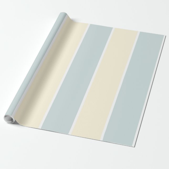 Weiches Farbvertikalstreifen-Design Geschenkpapier (Ungerollt)