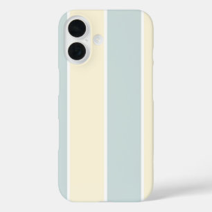 Weiches Farbvertikalstreifen-Design iPhone 16 Hülle