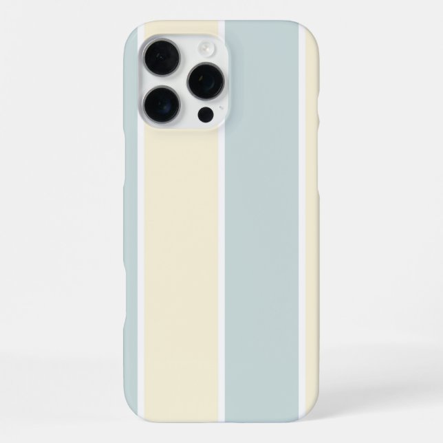 Weiches Farbvertikalstreifen-Design iPhone 16 Pro Max Hülle (Rückseite)