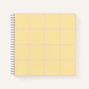 Weiches Farbvertikalstreifen-Design Notizbuch