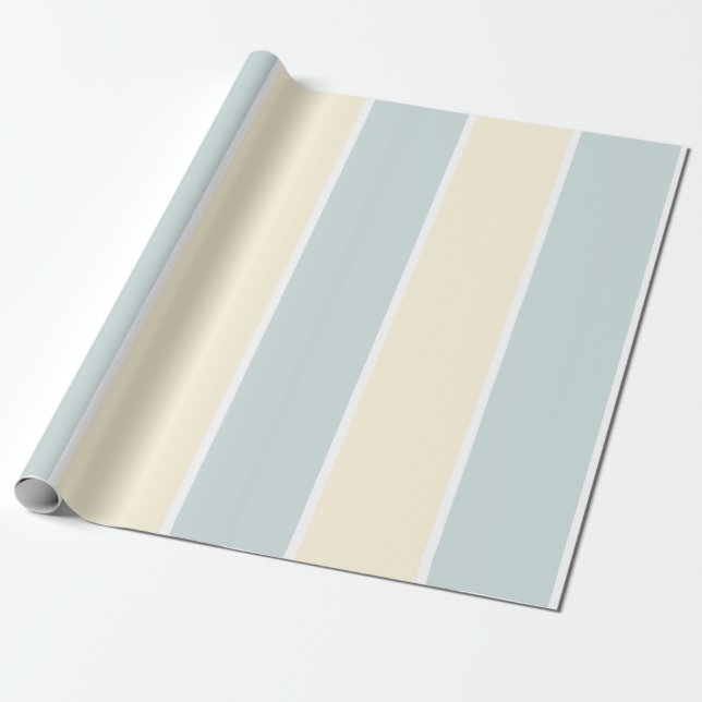 Weiches Farbvertikalstreifen-Musterdesign Geschenkpapier (Ungerollt)
