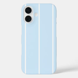 Weiches Farbvertikalstreifen-Musterdesign iPhone 16 Hülle