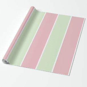 Weiches Farbvertikalstreifenmuster-Design Geschenkpapier