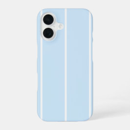 Weiches Farbvertikalstreifenmuster-Design iPhone 16 Hülle