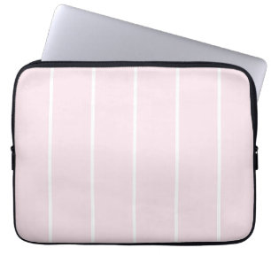 Weiches Farbvertikalstreifenmuster-Design Laptopschutzhülle