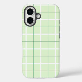 Weiches Farbvertikalstreifenmuster-Punkt-Design iPhone 16 Hülle