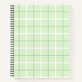 Weiches Farbvertikalstreifenmuster-Punkt-Design Notizbuch