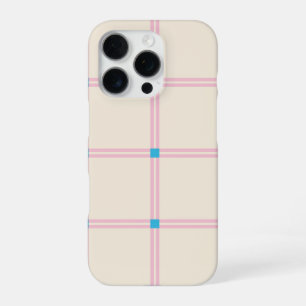 Weiches Farbvertikalstreifenmuster Punktdesign iPhone 16 Pro Hülle
