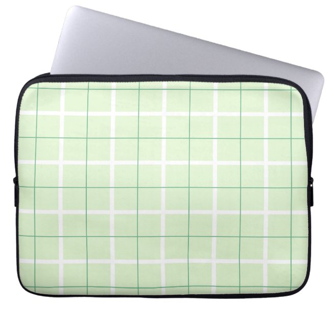 Weiches Farbvertikalstreifenmuster-Punktdesign Laptopschutzhülle (Vorderseite)