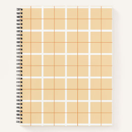 Weiches Farbvertikalstreifenmuster-Punktdesign Notizbuch