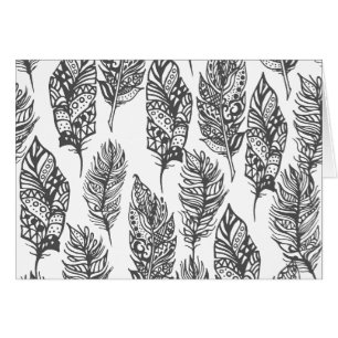 Weiches Feder-Gekritzel