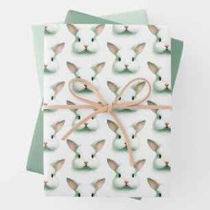 Weiches grünes, sonniges Wrapping Papier