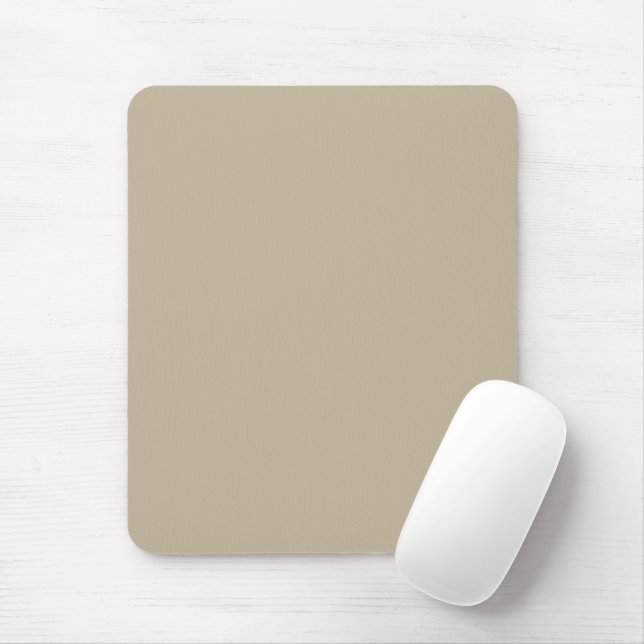 Weiches hellbeiges Hintergrundbild – Hochzeitsdesi Mousepad (Mit Mouse)