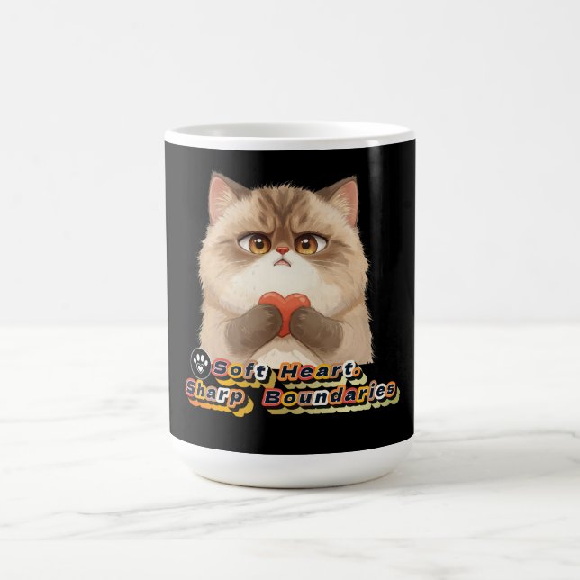 weiches Herz Kaffeetasse (Mittel)
