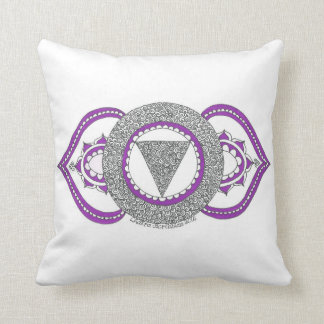 Weiches Kissen, welches das drittes Auge chakra Kissen
