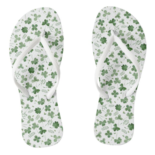 Weiches Kleeblatt Flip Flops (Fußbett)