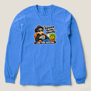 Weiches Langarm-Tri-Blend-Investor Cool Investor Tri-Blend Shirt