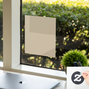 Weiches Licht Beige Hintergrund – Hochzeitsdesign Fensteraufkleber