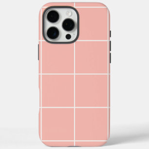 Weiches neutrales Rastermuster Minimales Kontrolld iPhone 16 Pro Max Hülle