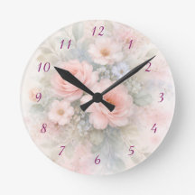 Weiches Pastell-Blumenbouquet