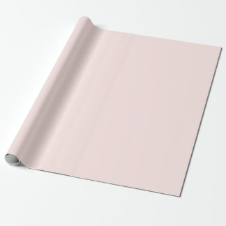 Weiches Pastell-Pfirsich einfarbig Geschenkpapier