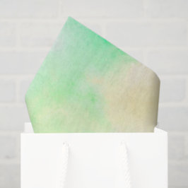 Weiches Pastell-Tie-Dye-Muster mit blassem Gelb Seidenpapier