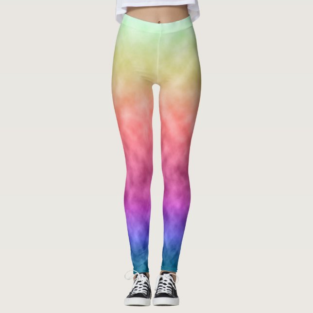 Weiches Prismenbett Leggings (Vorderseite)