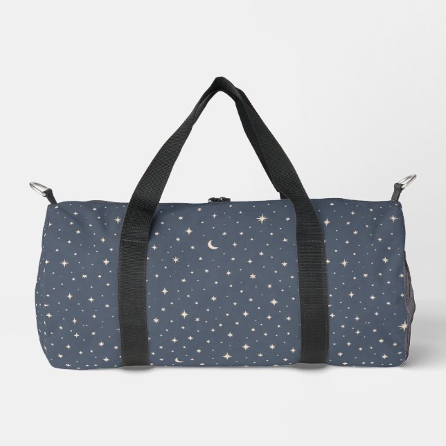 Weiches Sternmuster Ästhetik Duffle Bag (Vorderseite)