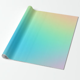 Weiches, subtile Pastelle, glänzende Umhüllungspap Geschenkpapier