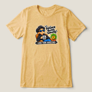 Weiches Tri-Blend-Investoren-T-Shirt - Der kühle I Tri-Blend Shirt