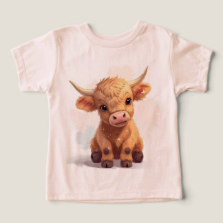 Weiches und stilvolles Babyshirt mit einem glückli