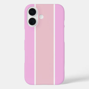 Weiches vertikales Streifenmuster-Design iPhone 16 Hülle