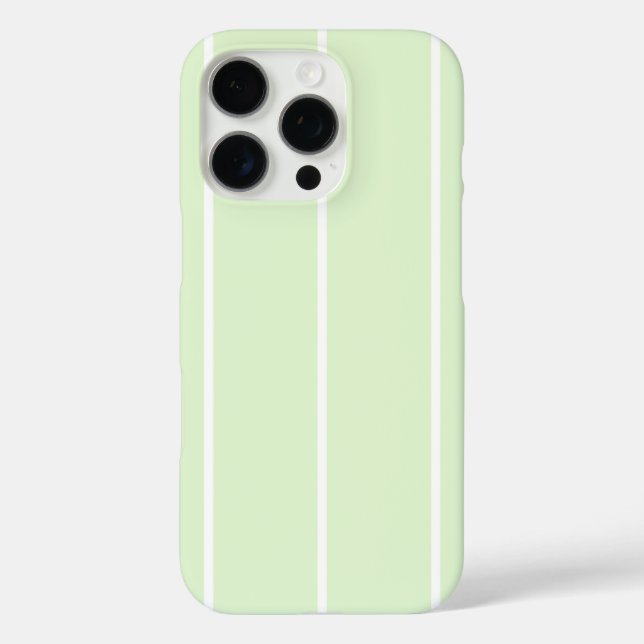 Weiches vertikales Streifenmuster-Design iPhone 16 Pro Hülle (Rückseite)