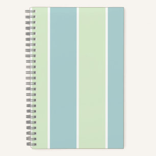 Weiches vertikales Streifenmuster-Design Notizbuch