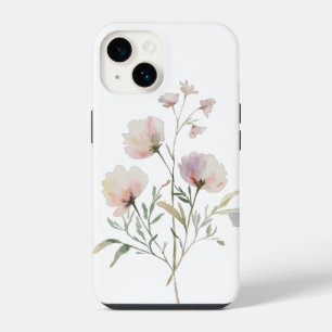 Weiches Wasserfarben-Blumen-iPhone-Case iPhone 14 Hülle