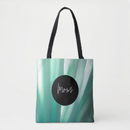Weichgrüne Blumenbeutel Tasche