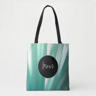 Weichgrüne Blumenbeutel Tasche