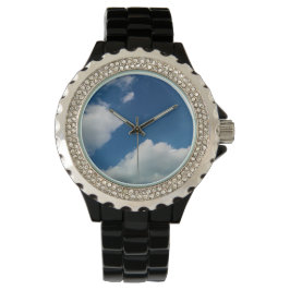 Weichheit gegenüber den Wolken Armbanduhr
