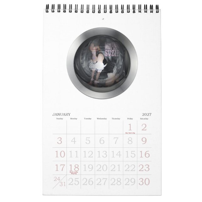 WEICHLING-MÄDCHEN KALENDER (Jan 2027)