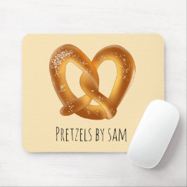 Weichpräzel mit Salz Mousepad