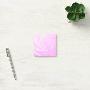 Weichrosa Schönheit Post-it Klebezettel