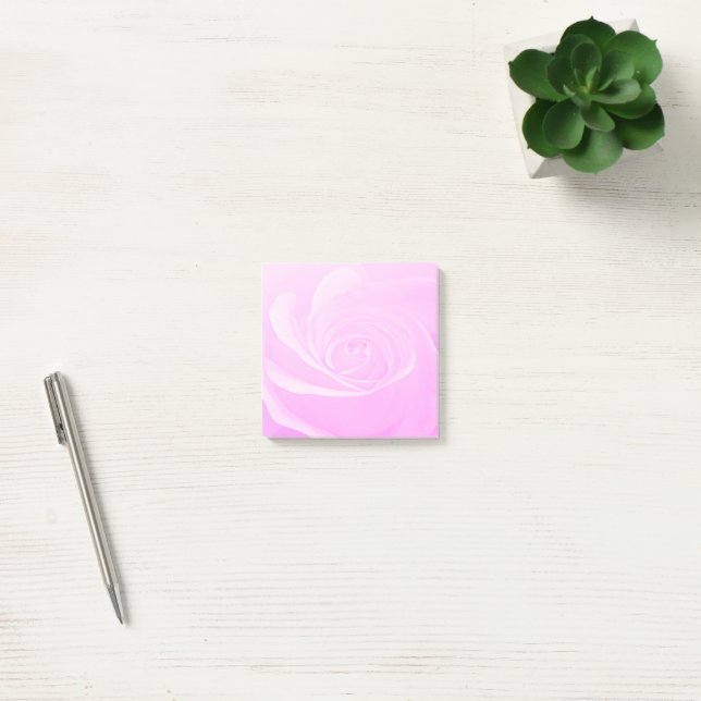 Weichrosa Schönheit Post-it Klebezettel (Büro)