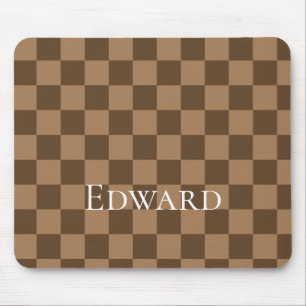Weichschokoladenquadrate Mousepad